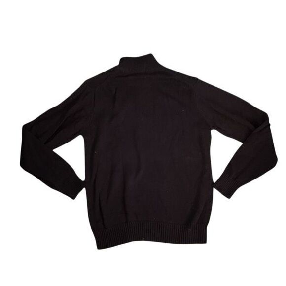 OSCAR DE LA RENTA 1/2 ZIP QUARTER ZIP SWEATER - Picture 2 of 6